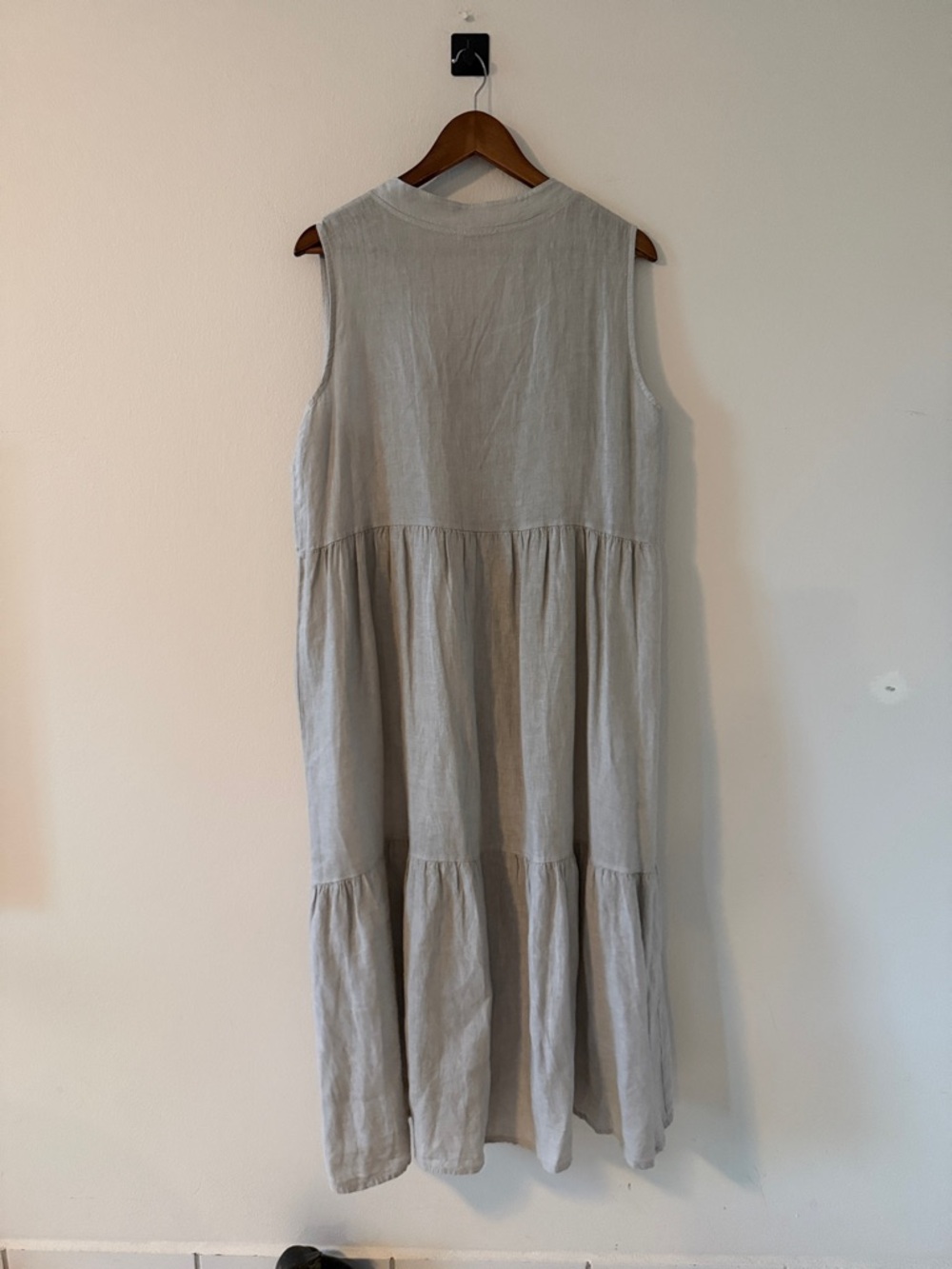 100% Made In Italy Linen Dress - Picture 3 of 7